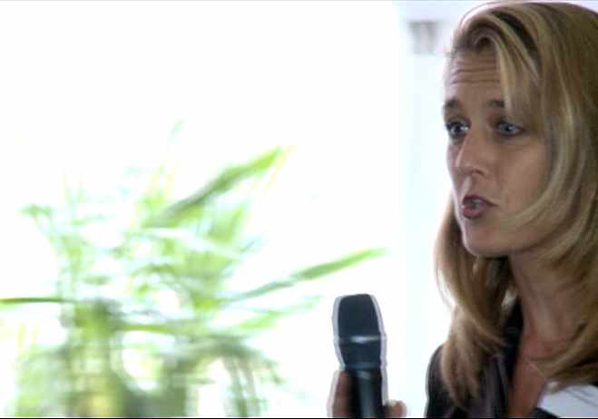 Rednerin Sonja Nitsch